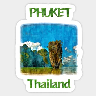 Phang Nga Bay,Phuket,Thailand Sticker